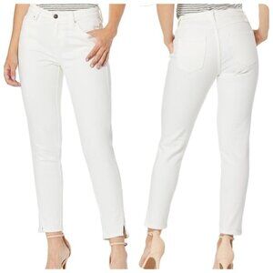 Evidnt Anthro TATE Womens Skinny Jeans Sz 29 in White Cotton Blend